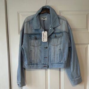 Velvet Heart Women's Sky Blue Jean Jacket